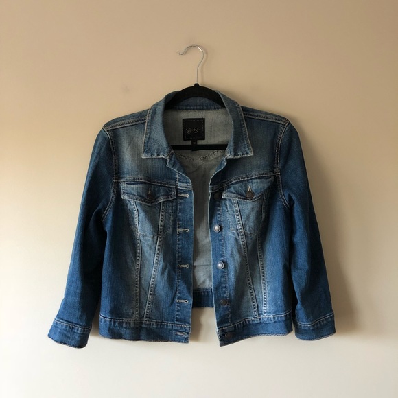Jessica Simpson Jackets & Blazers - Jessica Simpson medium wash jean jacket